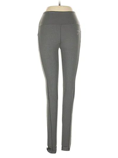 Pre-owned Gymshark Active Pants In Gray