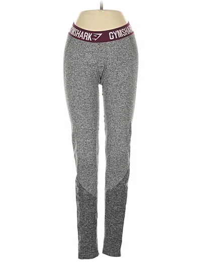 Pre-owned Gymshark Active Pants In Gray