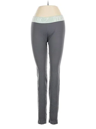 Pre-owned Gymshark Active Pants In Gray