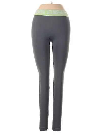 Pre-owned Gymshark Active Pants In Gray