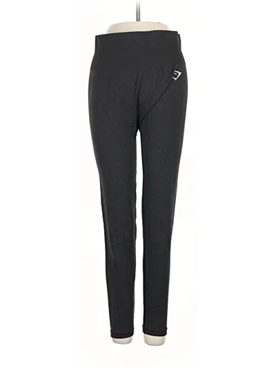 Pre-owned Gymshark Active Pants In Gray