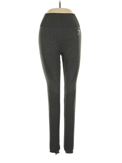 Pre-owned Gymshark Active Pants In Gray