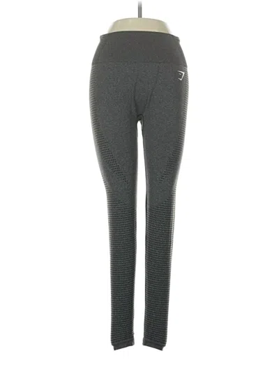 Pre-owned Gymshark Active Pants In Gray