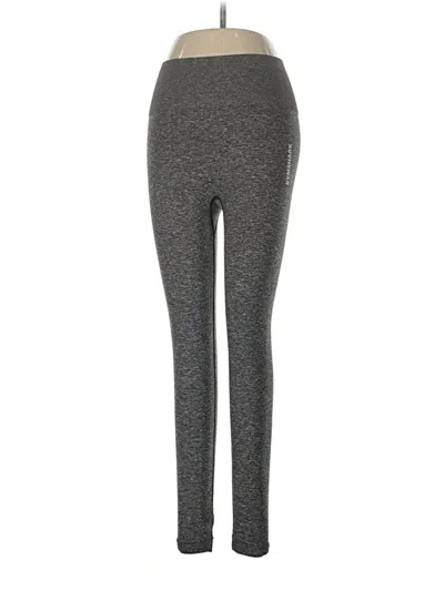 Pre-owned Gymshark Active Pants In Gray