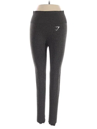 Pre-owned Gymshark Active Pants In Gray