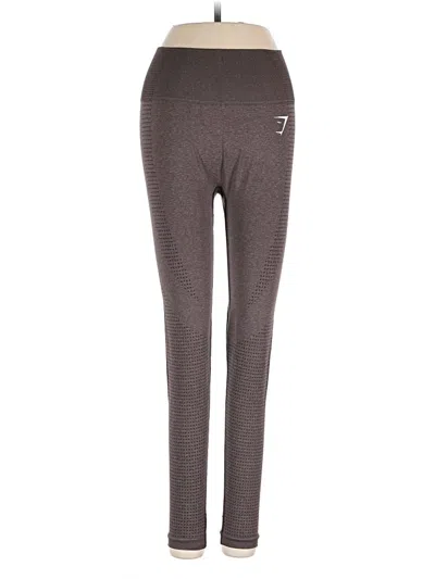 Pre-owned Gymshark Active Pants In Gray