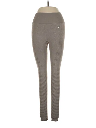 Pre-owned Gymshark Active Pants In Gray