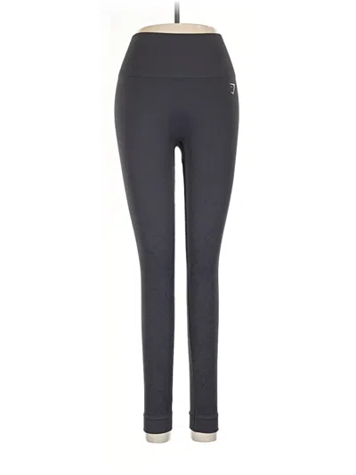 Pre-owned Gymshark Active Pants In Gray
