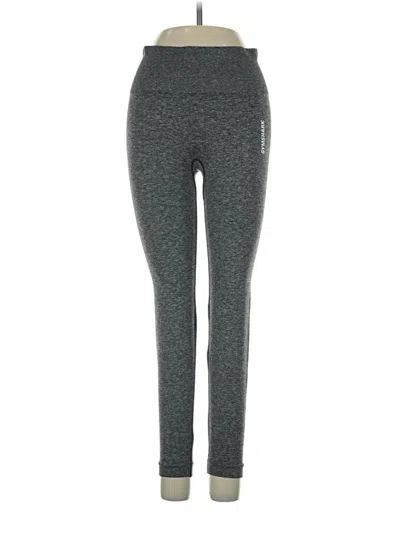 Pre-owned Gymshark Active Pants In Gray