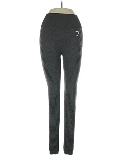 Pre-owned Gymshark Active Pants In Gray