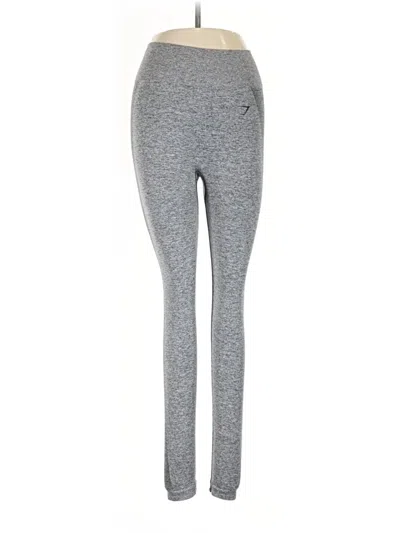 Pre-owned Gymshark Active Pants In Gray