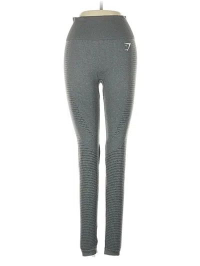 Pre-owned Gymshark Active Pants In Gray