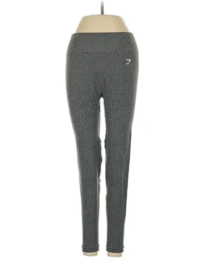 Pre-owned Gymshark Active Pants In Gray