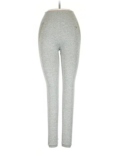 Pre-owned Gymshark Active Pants In Gray