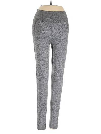 Pre-owned Gymshark Active Pants In Gray