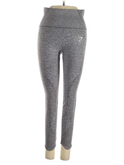 Pre-owned Gymshark Active Pants In Gray