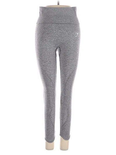 Pre-owned Gymshark Active Pants In Gray
