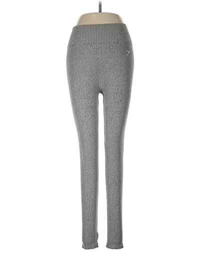 Pre-owned Gymshark Active Pants In Gray