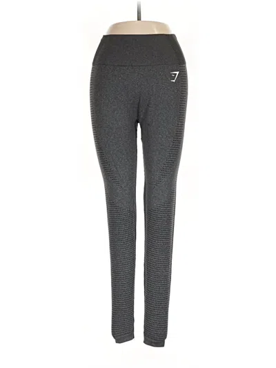Pre-owned Gymshark Active Pants In Gray