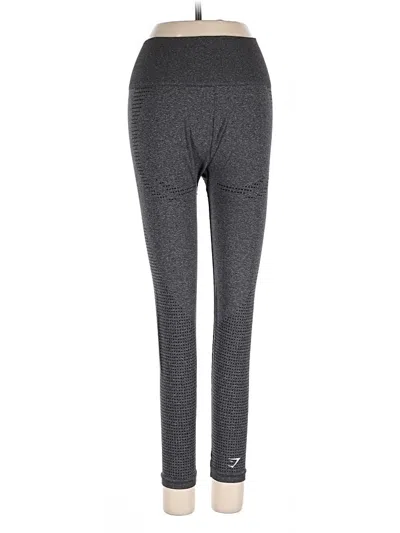 Pre-owned Gymshark Active Pants In Gray