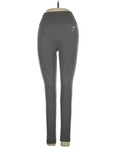 Pre-owned Gymshark Active Pants In Gray