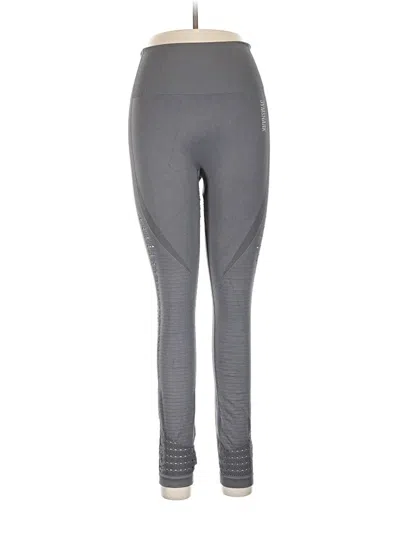Pre-owned Gymshark Active Pants In Gray