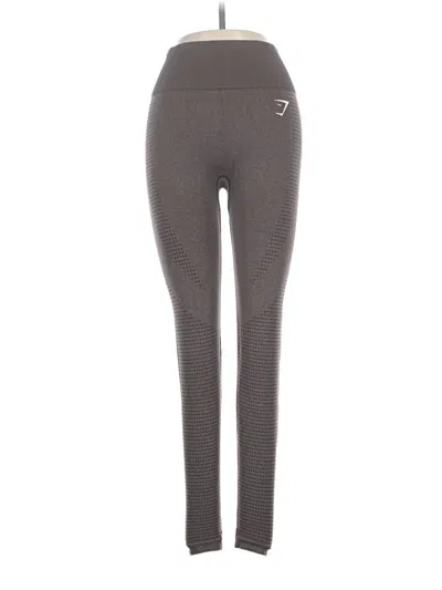 Pre-owned Gymshark Active Pants In Gray