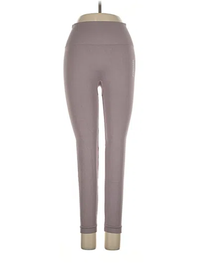 Pre-owned Gymshark Active Pants In Gray