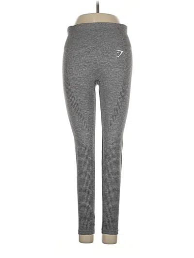 Pre-owned Gymshark Active Pants In Gray