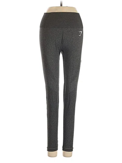 Pre-owned Gymshark Active Pants In Gray