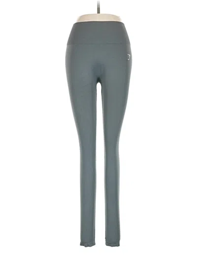Pre-owned Gymshark Active Pants In Gray