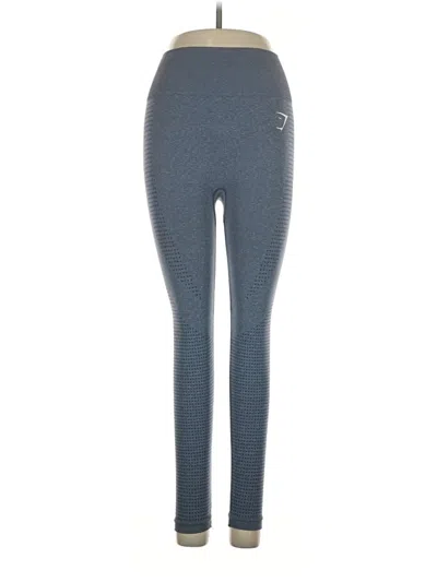 Pre-owned Gymshark Active Pants In Gray