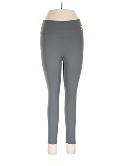 Pre-owned Gymshark Active Pants In Gray