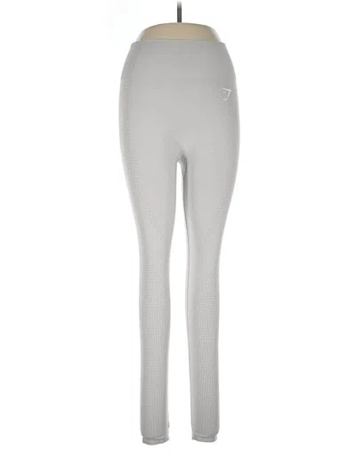 Pre-owned Gymshark Active Pants In Gray