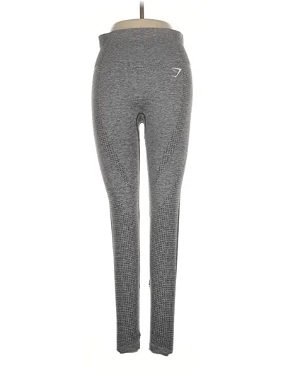 Pre-owned Gymshark Active Pants In Gray