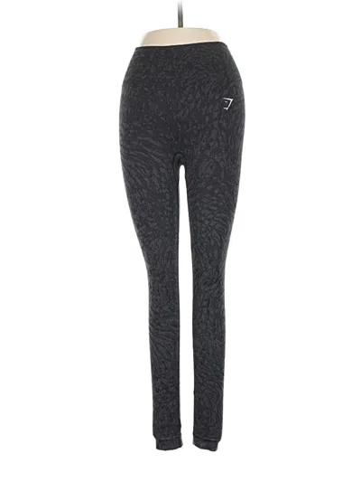 Pre-owned Gymshark Active Pants In Gray
