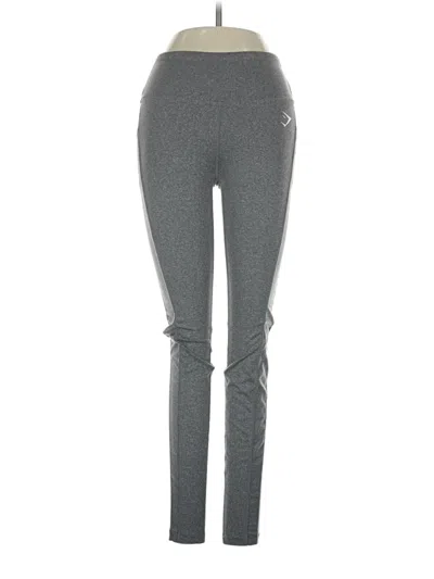 Pre-owned Gymshark Active Pants In Gray