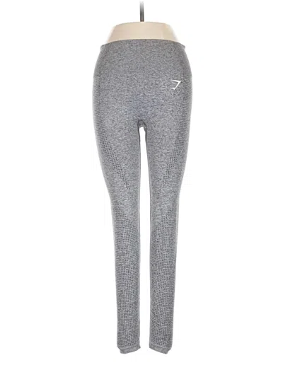 Pre-owned Gymshark Active Pants In Gray