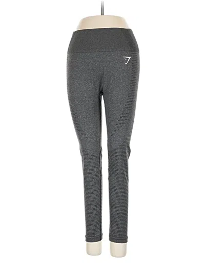Pre-owned Gymshark Active Pants In Gray