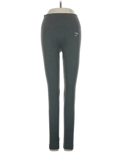 Pre-owned Gymshark Active Pants In Gray