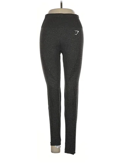 Pre-owned Gymshark Active Pants In Gray