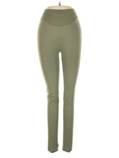 Pre-owned Gymshark Active Pants In Green