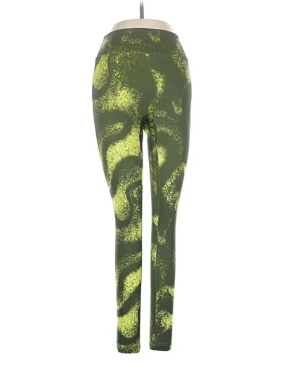 Pre-owned Gymshark Active Pants In Green