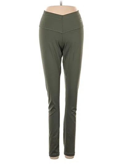 Pre-owned Gymshark Active Pants In Green