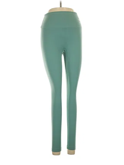 Pre-owned Gymshark Active Pants In Green