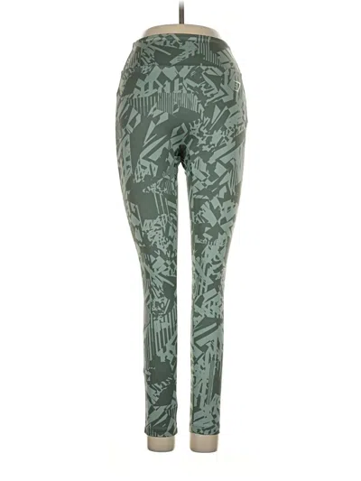 Pre-owned Gymshark Active Pants In Green
