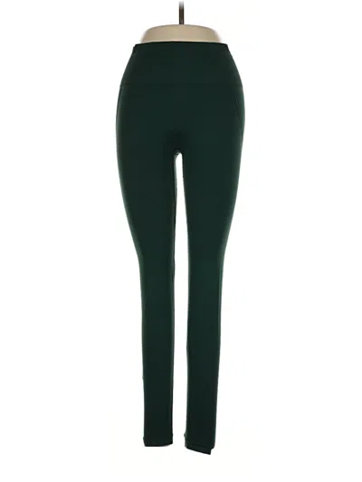 Pre-owned Gymshark Active Pants In Green