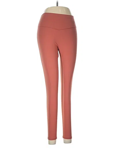 Pre-owned Gymshark Active Pants In Orange