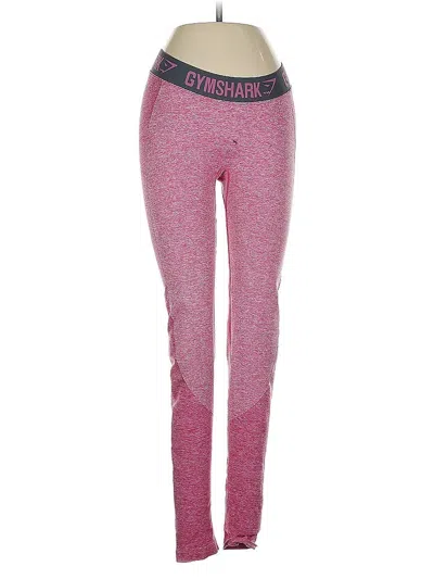 Pre-owned Gymshark Active Pants In Pink