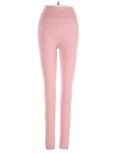 Pre-owned Gymshark Active Pants In Pink